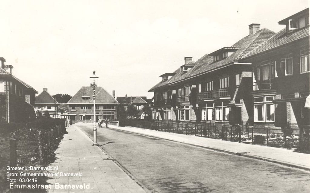 Emmastraat, Barneveld - 1920