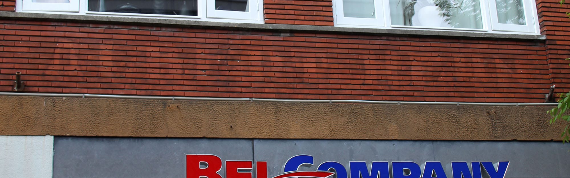 Jan van Schaffelaarstraat - Oude logo Albert Heijn - Barneveld